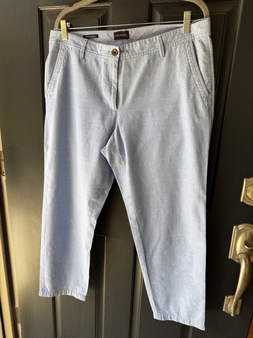 Talbots Light Blue Relaxed Chinos